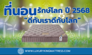 ที่นอนรักษ์โลก ปี 2568 : ดีกับเราดีกับโลก