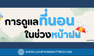 การดูแลที่นอนในช่วงหน้าฝนเพื่อป้องกันเชื้อรา